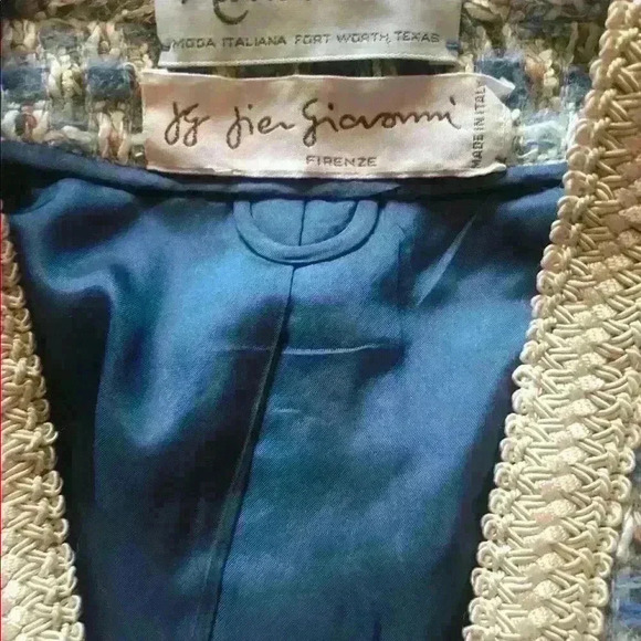 Vintage Jg Jier Giarommi 2 Piece Suit Size 2 - Picture 6 of 11